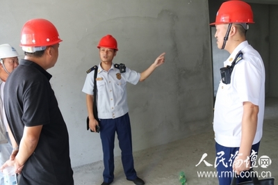 湖北潛江消防部門集中開展在建工地消防安全專項(xiàng)檢查